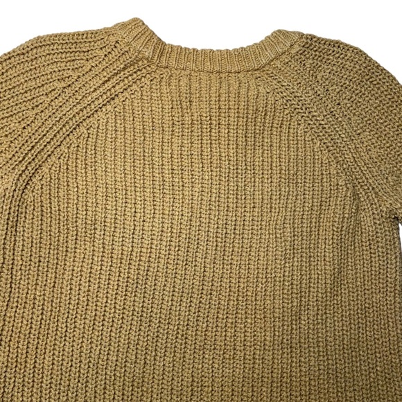 Madewell Balloon‎ Sleeve Pullover Sweater Egyptian Gold  XXS - Picture 4 of 4